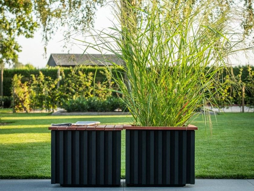 RENSON Садовая скамейка из дерева и алюминия Linarte sun-id-1427430 - Вид №1