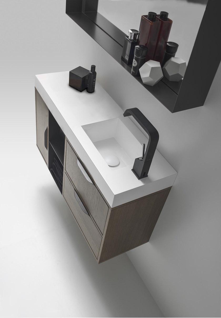 Karol Подвесная тумба под умывальник с ящиками Mutevole Karolitalia sun-id-1352059 - Вид №1