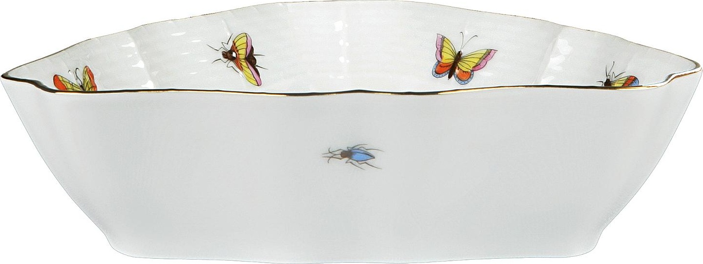 62450 Herend Салатник треугольный 26см "Ротшильд" Фарфор 