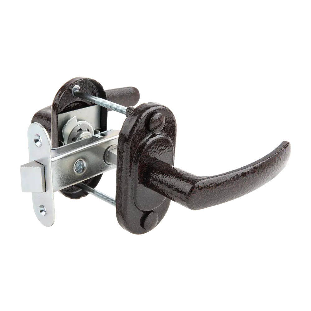 ЗЕНИТ Дверная ручка входная медная на планке ЗЩ2.04 85281887 STLM-0903099