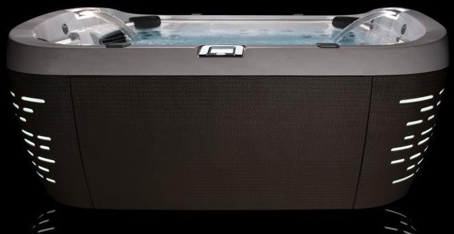 Jacuzzi® Квадратный мини-бассейн с гидромассажем J-500™ sun-id-1432158 - Вид №2
