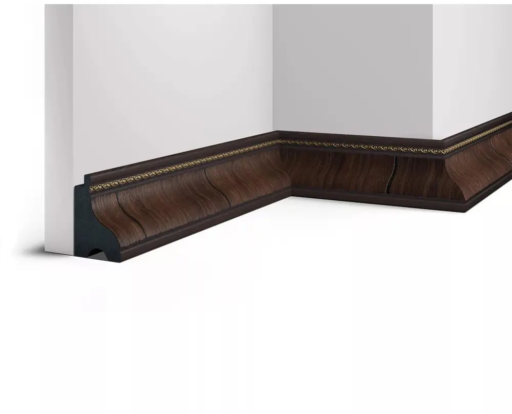 90971754 Плинтус напольный Cosca Красное дерево 2200x42x60 мм STLM-0429519