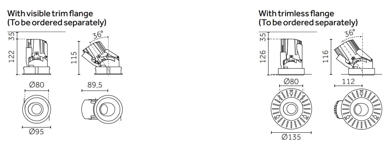 Утопленный прожектор Reggiani HYBRID ARCH-00135925 - Вид №20