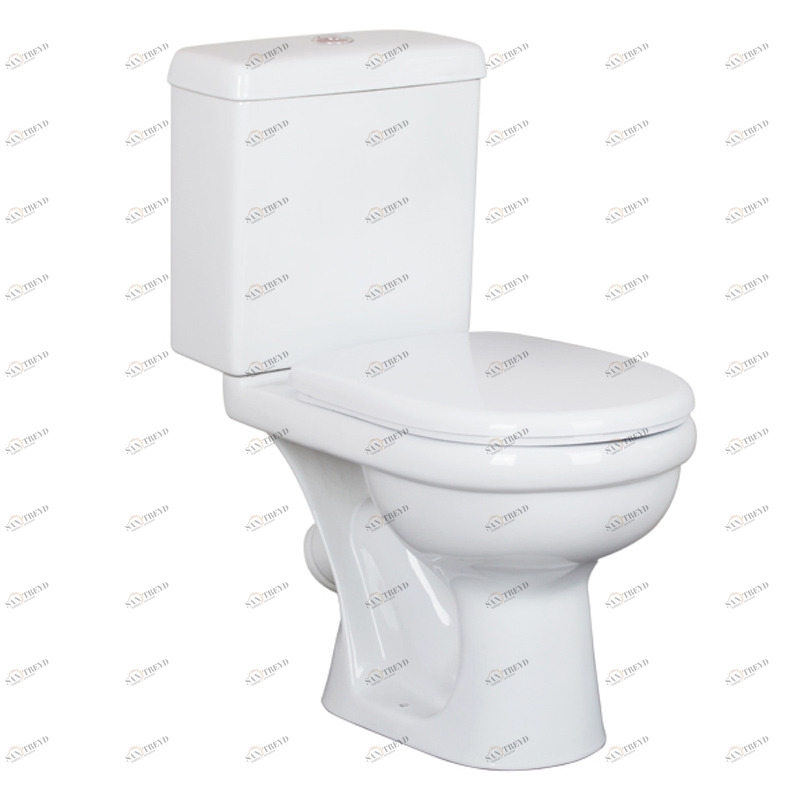 13809 Компакт унитаз с бачком Белый Лобненский Стройфарфор  Россия 