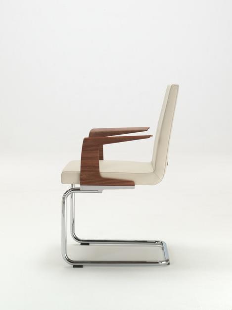 Rolf Benz Консольное кожаное кресло с подлокотниками Rolf benz 620 sun-id-1455278 - Вид №2