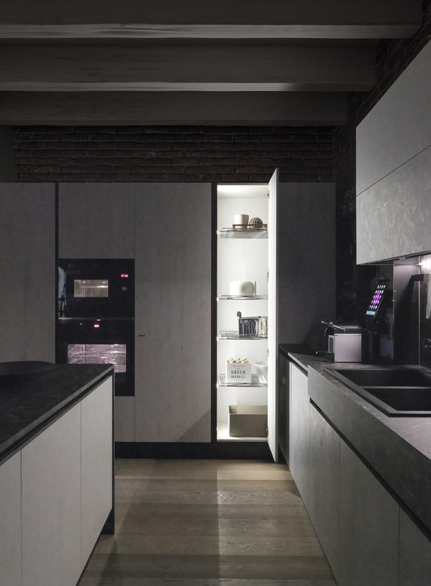 Febal Casa Модульная кухня из меламина с островом sun-id-1433505 - Вид №10