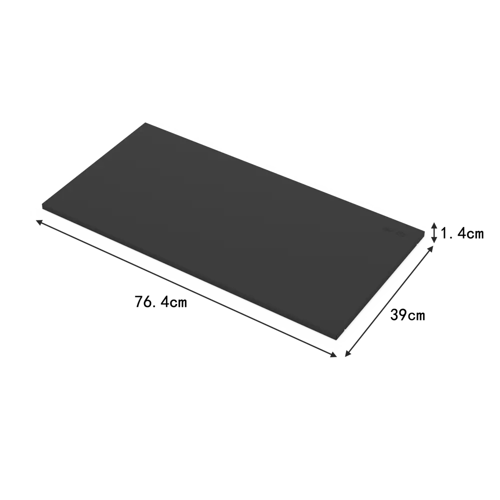 Полка для шкафа Лион 80x41.7 см KONSENSA МДФ цвет черный STLM-2095151 - Вид №8