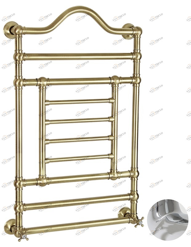 Полотенцесушитель MIGLIORE Edward h93 ML.EDW-HY.610 водяной, 60 x 107 см, хром ML.EDW-HY.610.CR