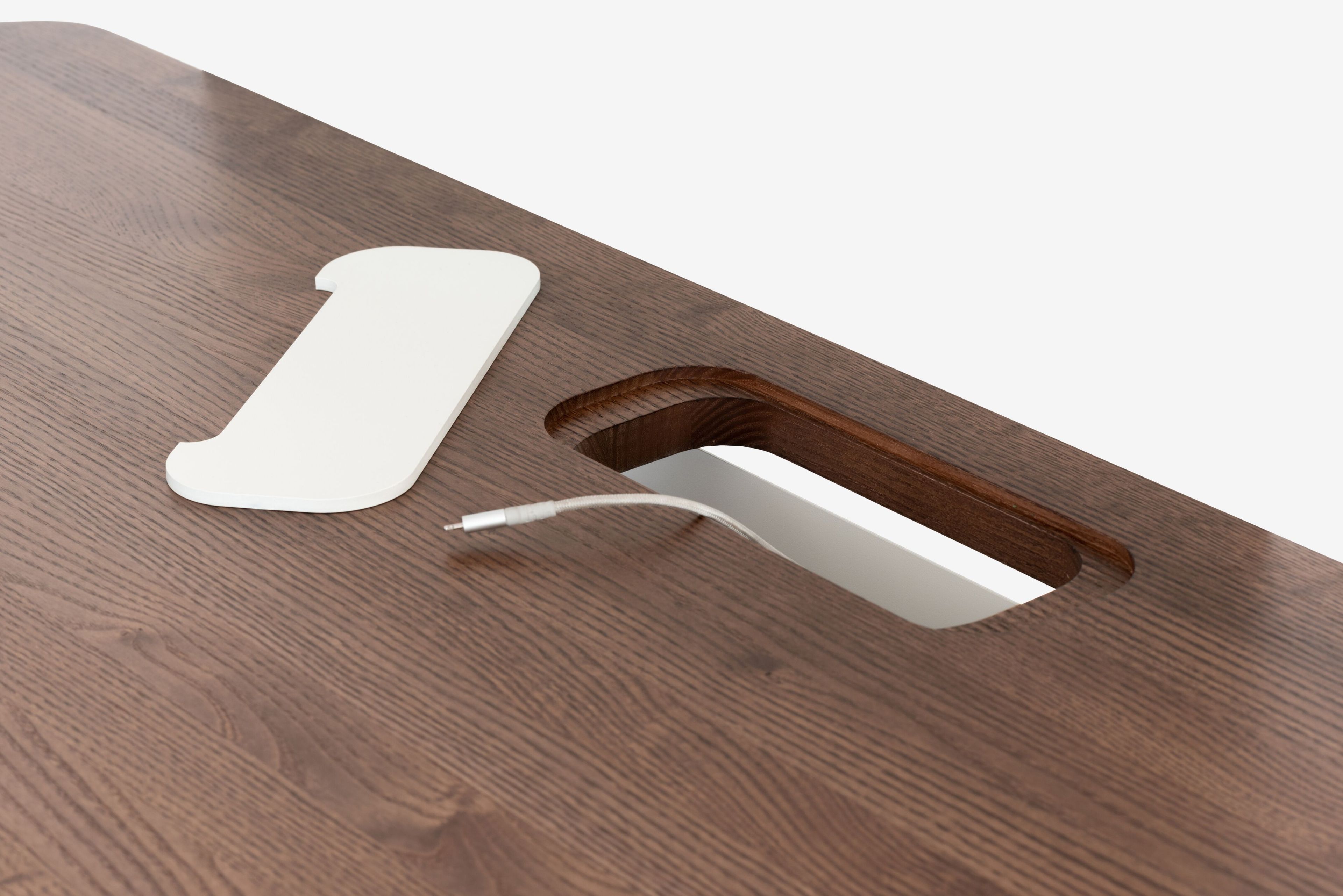 Прямоугольный стол из ясеня с ящиками Case MANTIS ARCH-00101776 - Вид №9