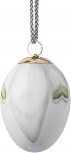 10674189 Royal Copenhagen Фигурка Яйцо пасхальное Royal Copenhagen Лепестки подснежника 6см, фарфор Фарфор