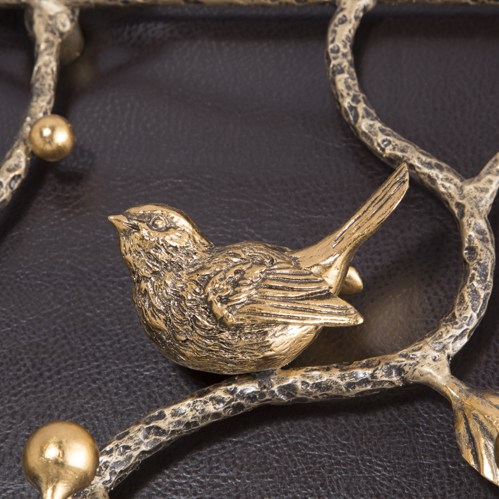 15010 Вешалка настенная Терра (без зеркала) Каштан Амбер BOGACHO 4627196590304 - Вид №2