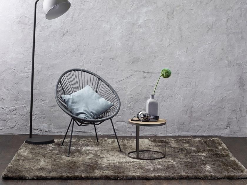 De Dimora Однотонный коврик ручной работы из полиэстера Atmosphere sun-id-1351655 - Вид №1