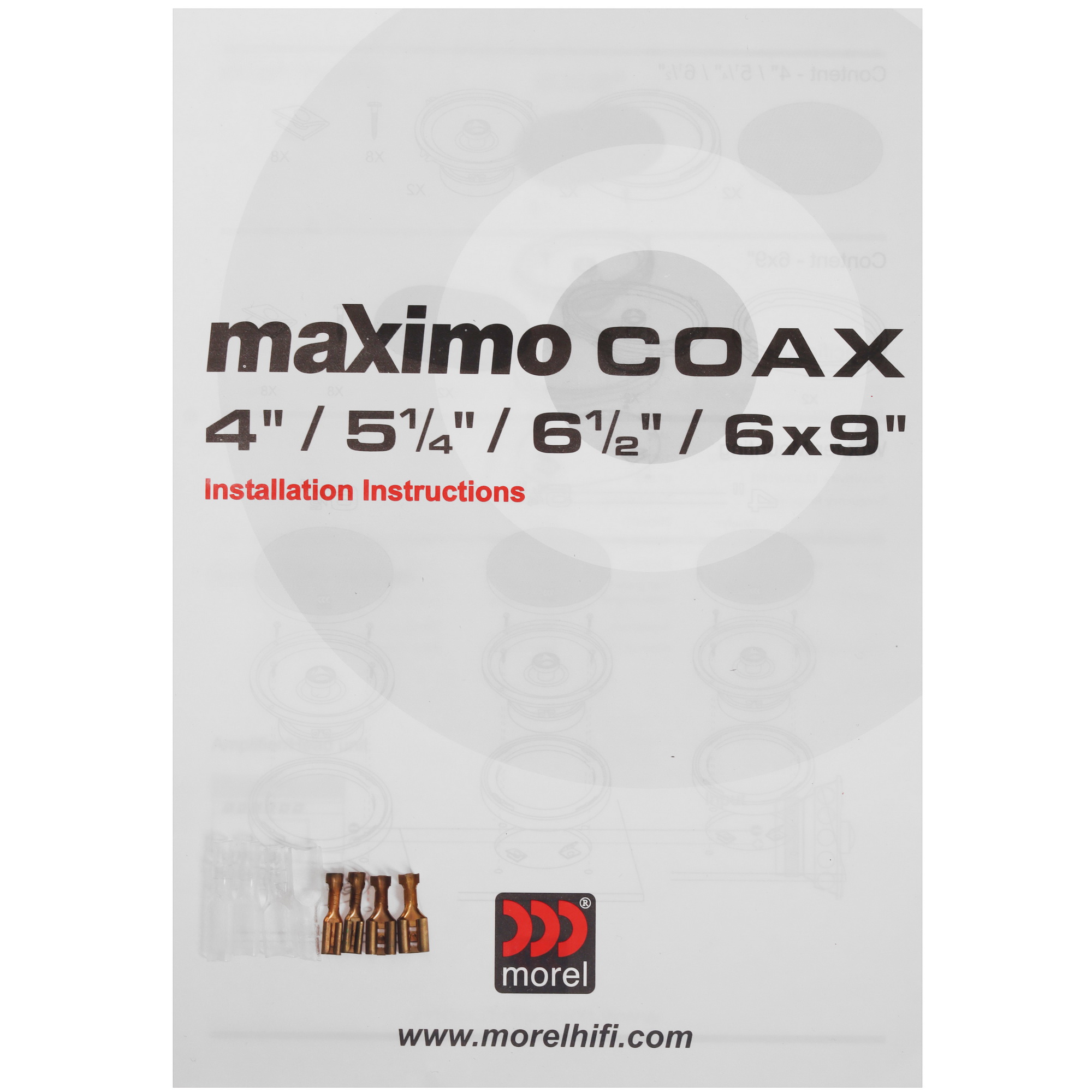 0164513 Коаксиальная акустическая система Morel Maximo Coax 6x9 STDN-0066727 - Вид №4