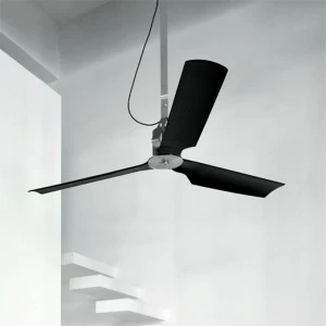 Потолочный вентилятор в AISI 316L из нержавеющей стали, с лопастями из углеродного волокна. Пульт ДУ в комплекте  Wi-Fi систему управления с помощью приложения на смартфоны и планшеты Android и IOS:  <и> <л> <a> Android </a> (Скачать) </SPAN> </ литий>