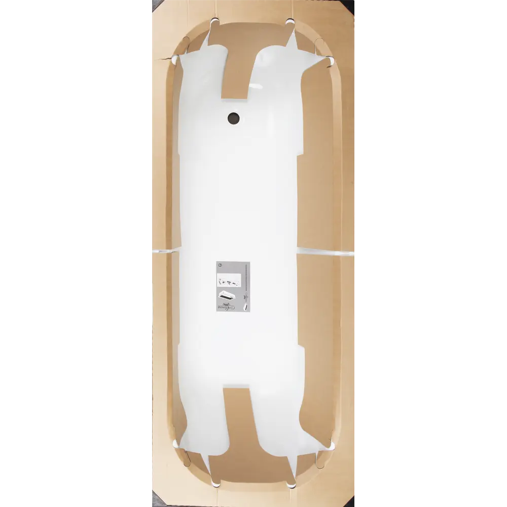 Santreyd Alcora — стальная ванна 170×70 см с ножками 82150852 ВИЗ STLM-0020444 - Вид №2