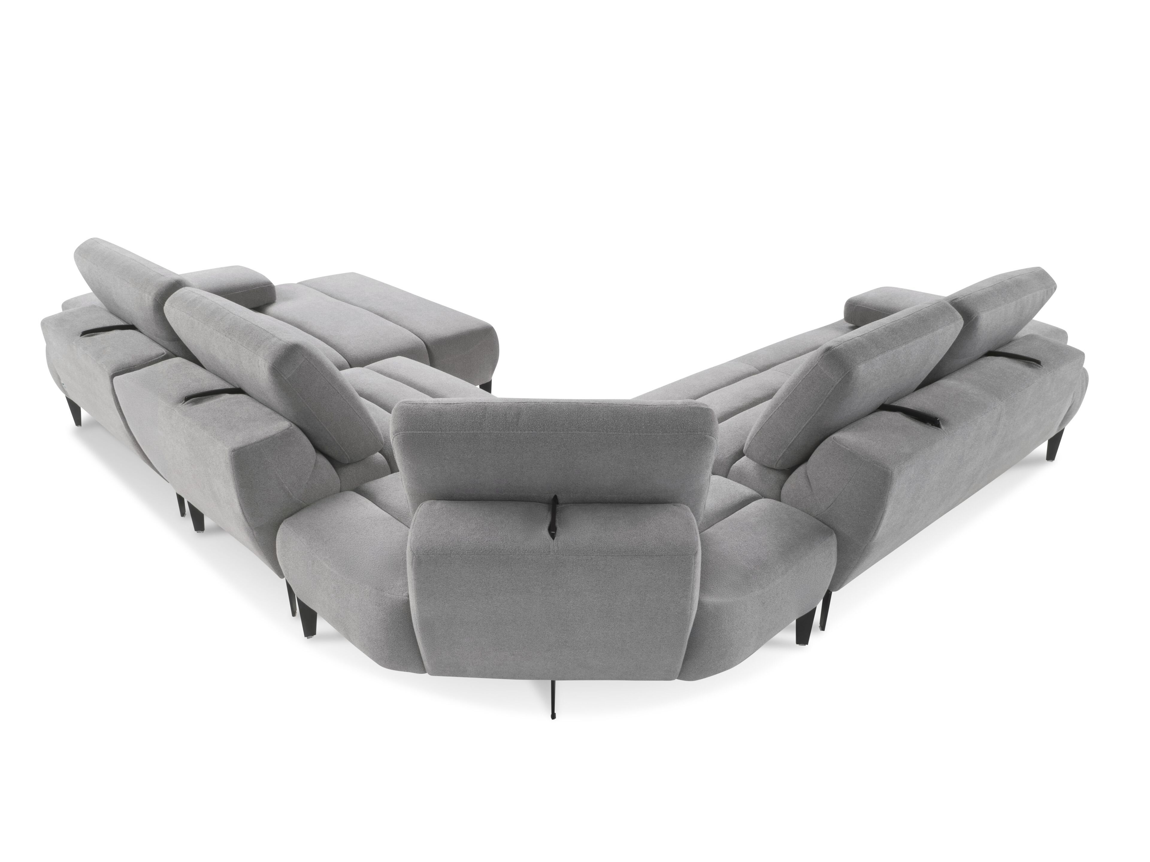 Модульный тканевый угловой диван с подголовником Calia Italia премиум ARCH-00114556 - Вид №2