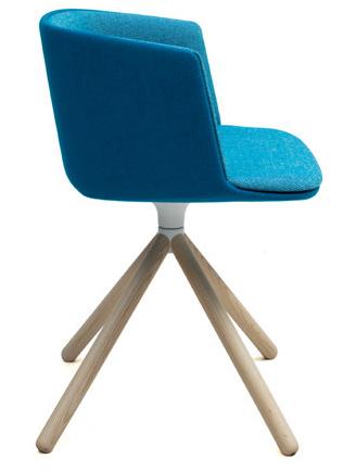 Lapalma Вращающееся кресло с тканевой обивкой Cut S147-148 - Вид №2