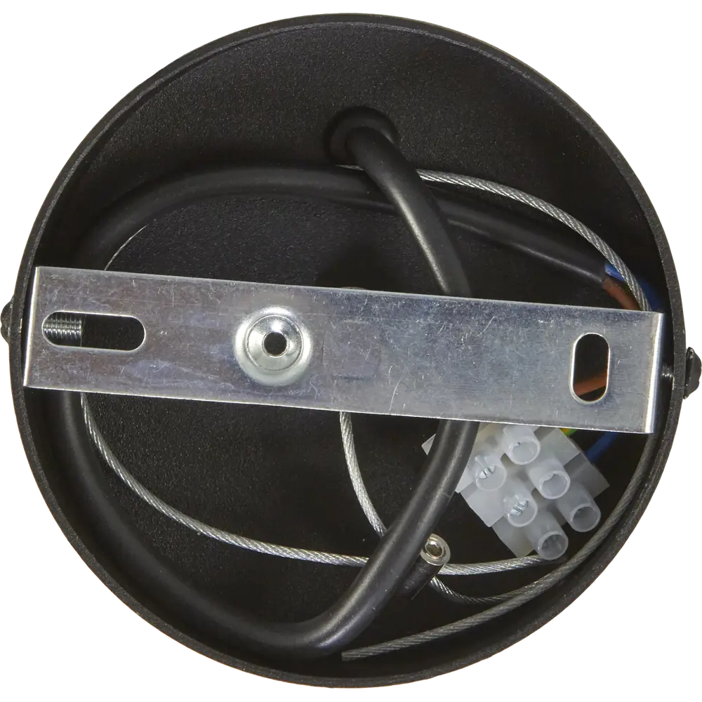 Люстра подвесная Vitaluce Зонт 3 лампы 9м² E27 цвет черный матовый STLM-2021665 - Вид №7