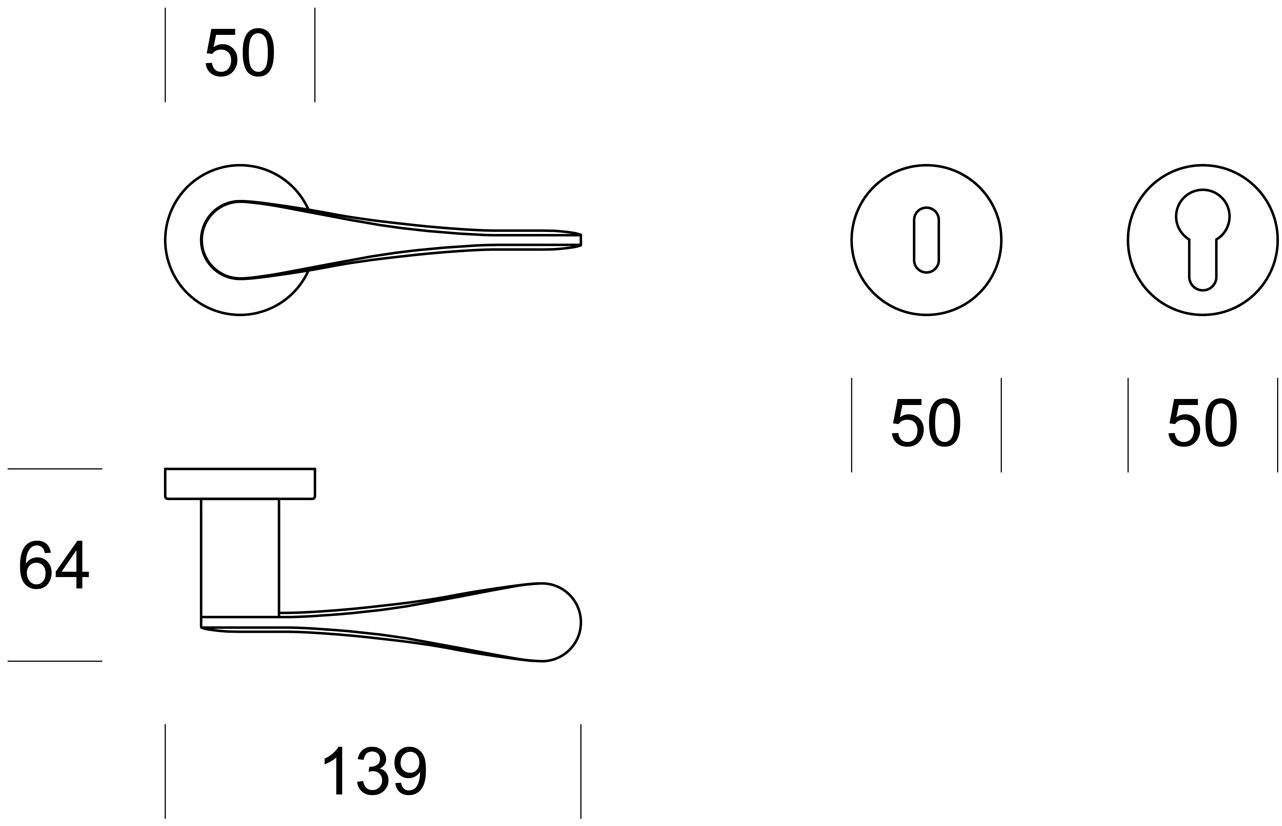Ento Латунная ручка Spoon 6225 - Вид №4
