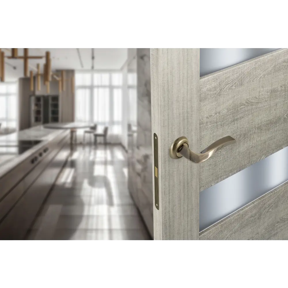 Дверные ручки EDSON EDS-23H-R1 в элегантном бронзовом исполнении 85167619 STLM-0059315 - Вид №6