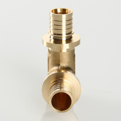 VTm.451.BG.002020 Фитинг аксиальный универсальный – угольник надвижной Valtec 20 (2,8) мм х 20 (2,8) мм  - Вид №2