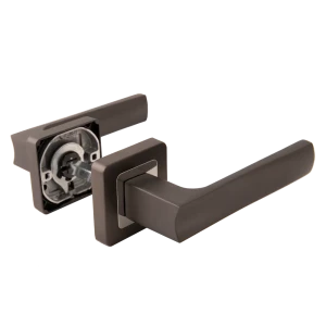 Дверные ручки Armex H-22110-A GRF без запирания алюминий матовое покрытие цвет графит