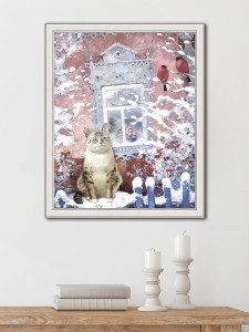 90803555 Картина в раме "Мечтатель" 57x47 см STLM-0389974 GRAFIS-ART