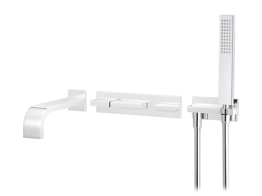 Термостатический настенный набор для ванны с ручным душем rvb ANDREW ARCH-00076468