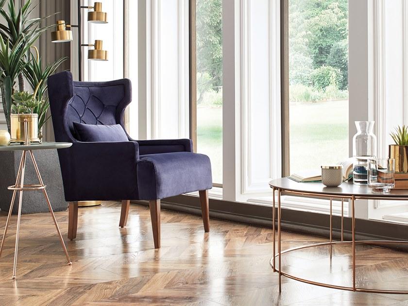 Enza Home Кресло из ткани с подлокотниками Piedra sun-id-1430117 - Вид №6