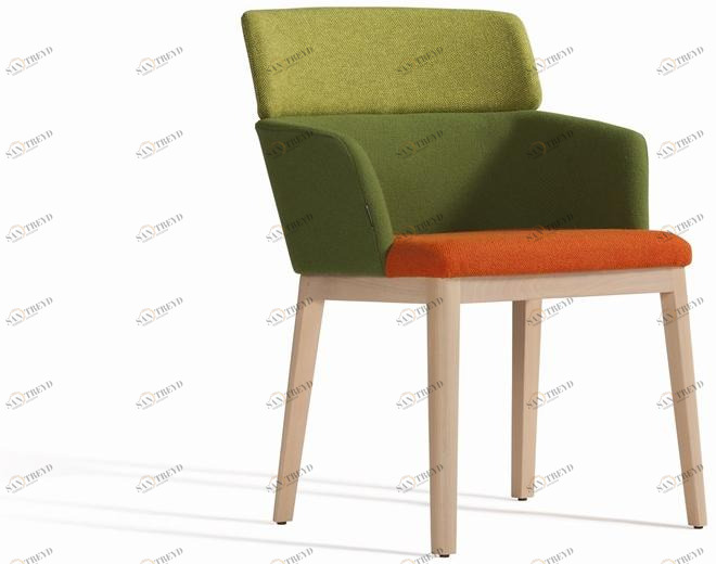 Capdell Стул с обивкой и подлокотниками Concord sun-id-1355225