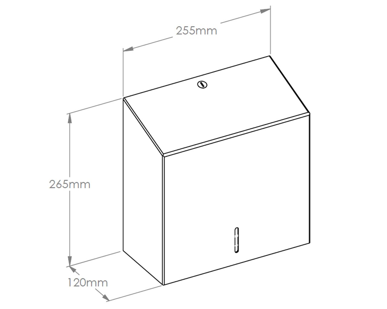 ADT101 INOX DESIGN MAXI -TEXTURE складной полотенцесушитель Merida  - Вид №1
