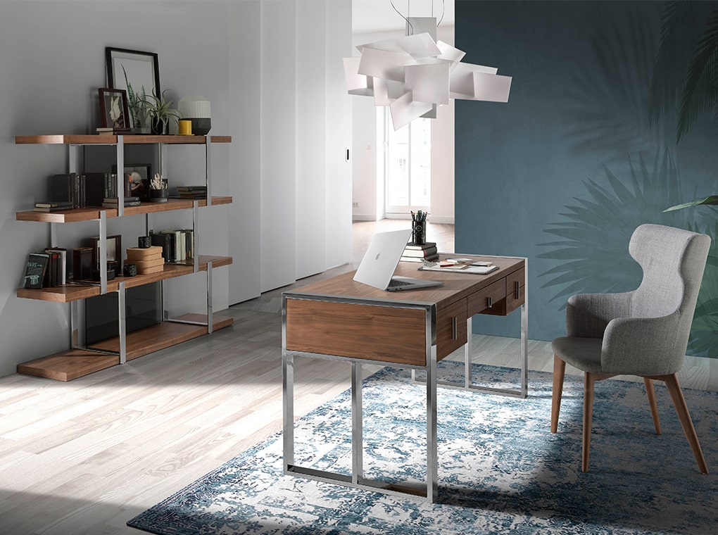 098849 Письменный стол MQ2003 орех Angel Cerda 