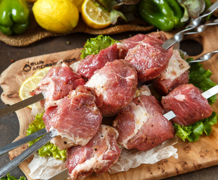 6282 Шашлык свиной в лимонном маринаде Вкусляндия  - Вид №1