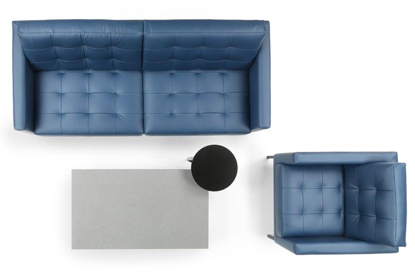 Marelli Стеганое кожаное кресло с подлокотниками Lewis sun-id-1498895 - Вид №2