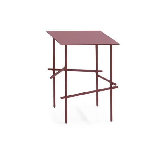 Стальной квадратный журнальный столик MOROSO Shanghai Tip ARCH-00125595 - Вид №9