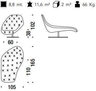 Moroso Мягкое кресло imbottita Bohemian sun-id-1476114 - Вид №7