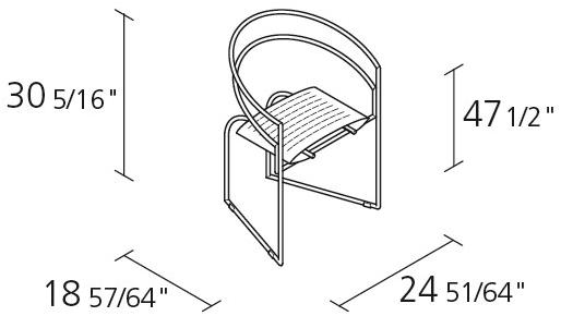 Alias Стул из стали Botta sun-id-1440765 - Вид №2