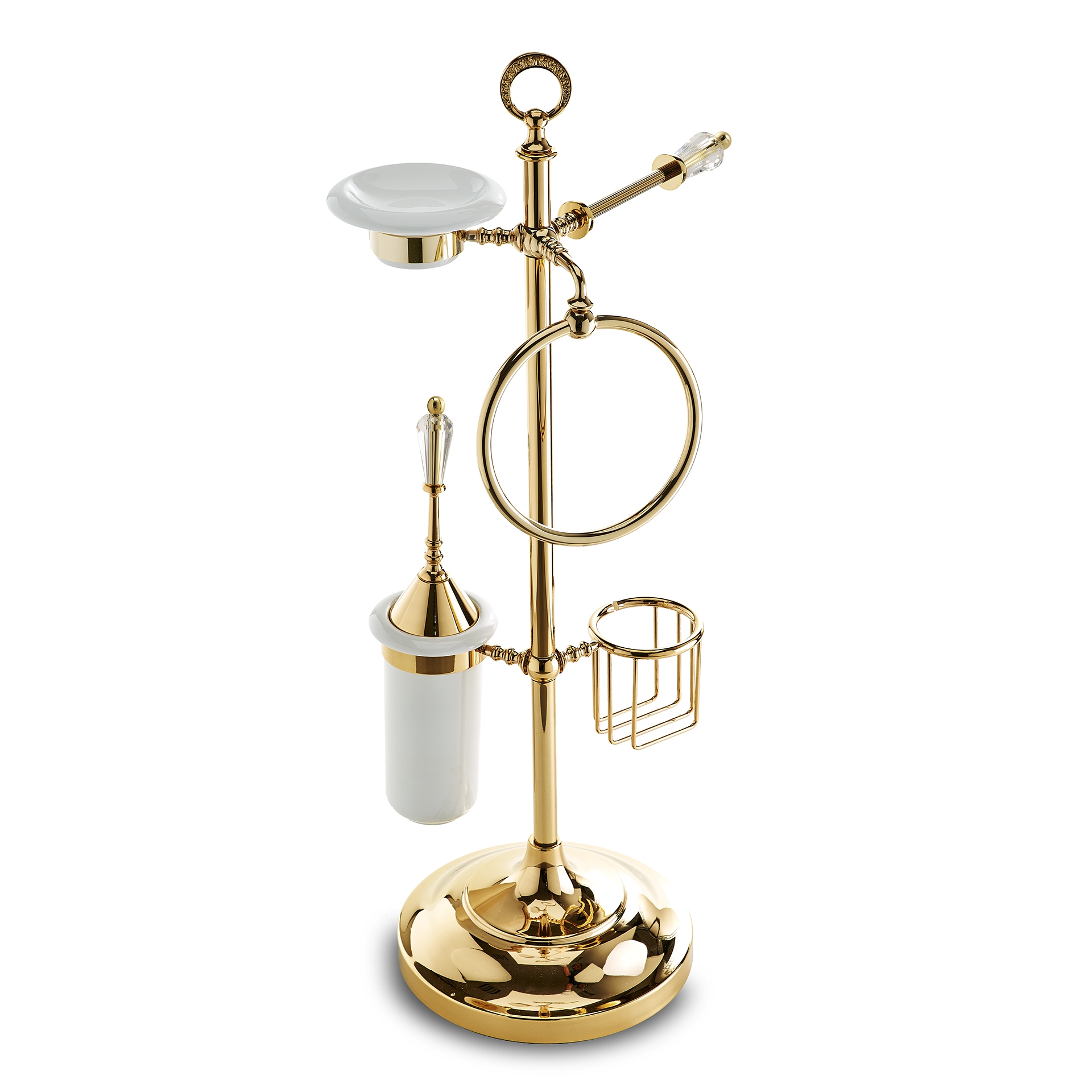 BO53 3SC Полотенце, мыло, бумага, щетка для унитаза, фен Classico Treesseci 3SC