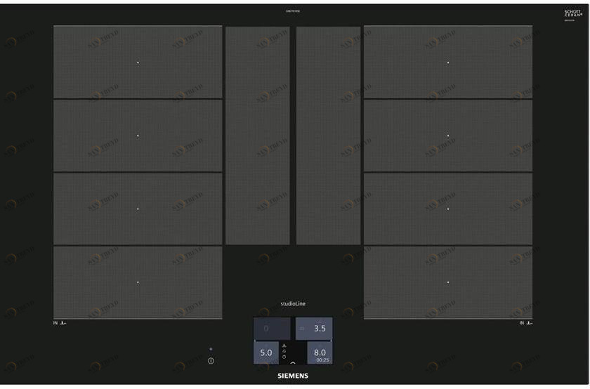 Siemens Встроенная индукционная плита Iq700 Ex877kyx5e 