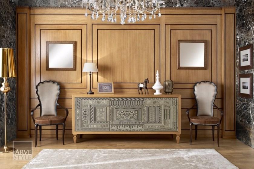 Arvestyle Квадратное настенное зеркало в раме Pompeivm Mn-1604 - Вид №2