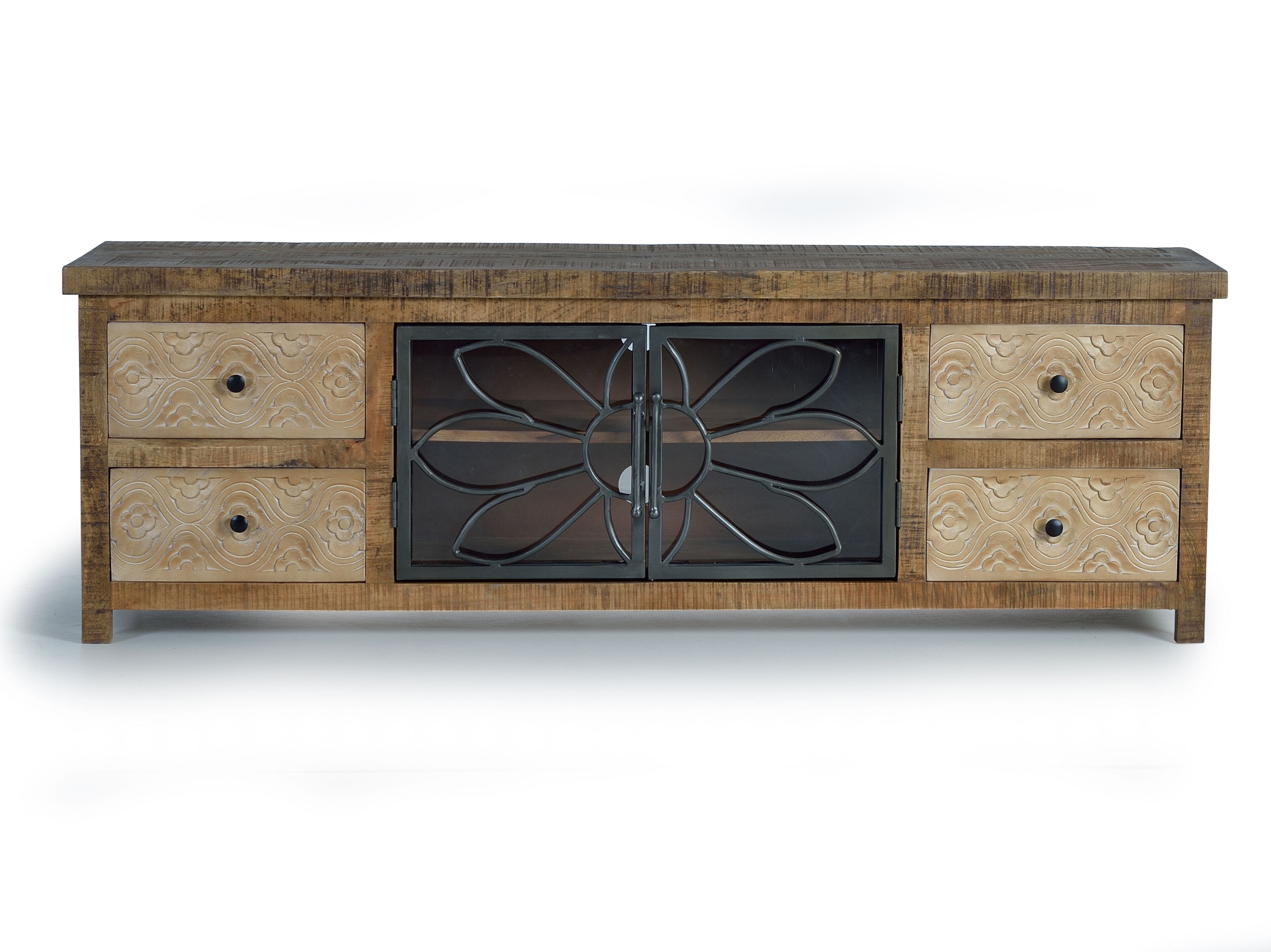 Шкаф для телевизора из манго с ящиками Giner y Colomer Broome ARCH-00148025