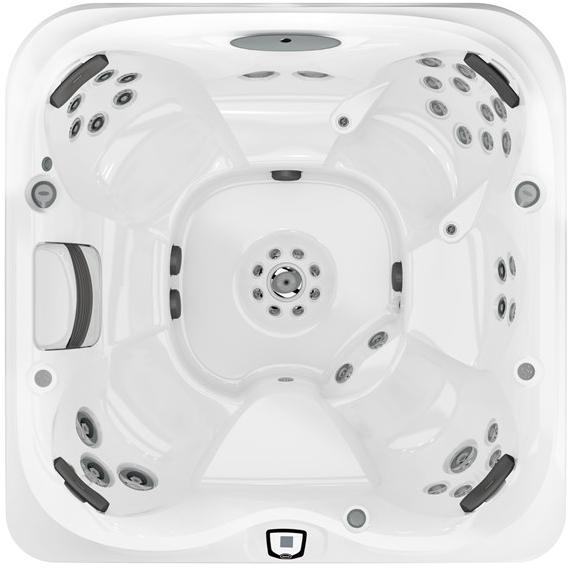 Jacuzzi® Квадратный мини-бассейн с джакузи на 6 мест J-400™ sun-id-1453641 - Вид №2