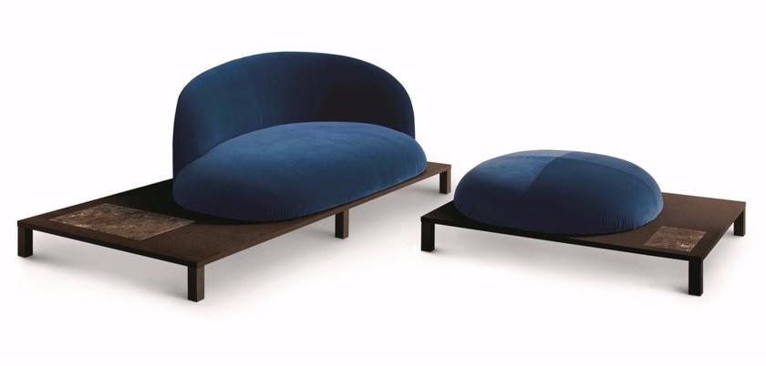 arflex Мягкий диван из ткани с деревянной основой Bonsai sun-id-1376368 - Вид №4