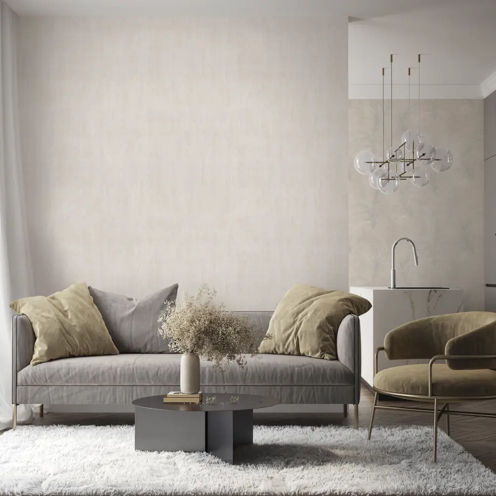Флизелиновые обои OVK Design Джемма бежевые 1.06 м 89440786 STLM-1583523 - Вид №4