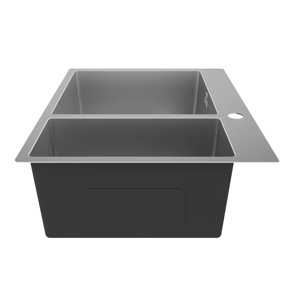 МОЙКА КУХ 2Ч 60X48Г20 САТ МЕТ KONSENSA STLM-2045346 - Вид №4