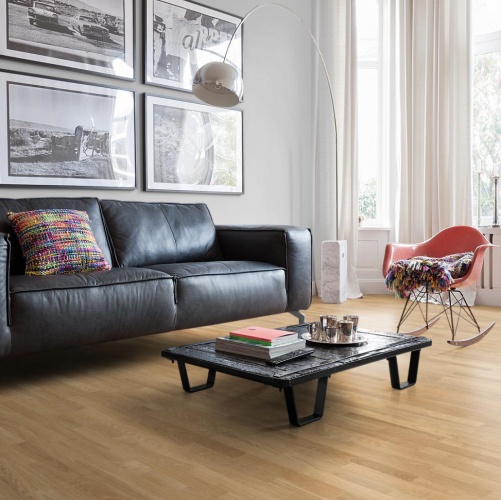 Паркетная доска Haro 4000 Series Top connect Тренд Дуб Натур (Гладкая) 2200х180 мм 523785 - Вид №1