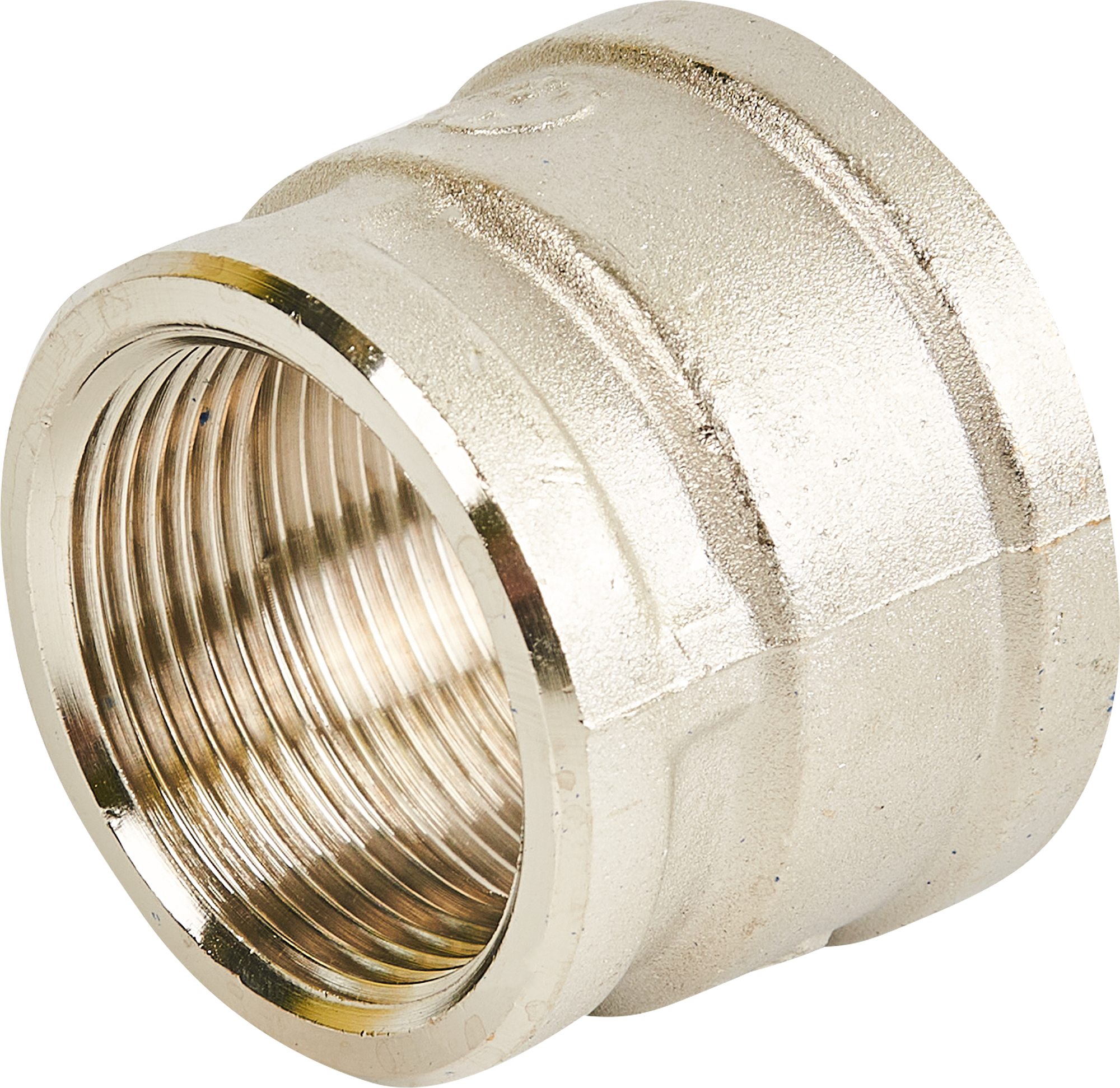 Переходная муфта STOUT 1½"×1¼" никелированная латунь 82238885