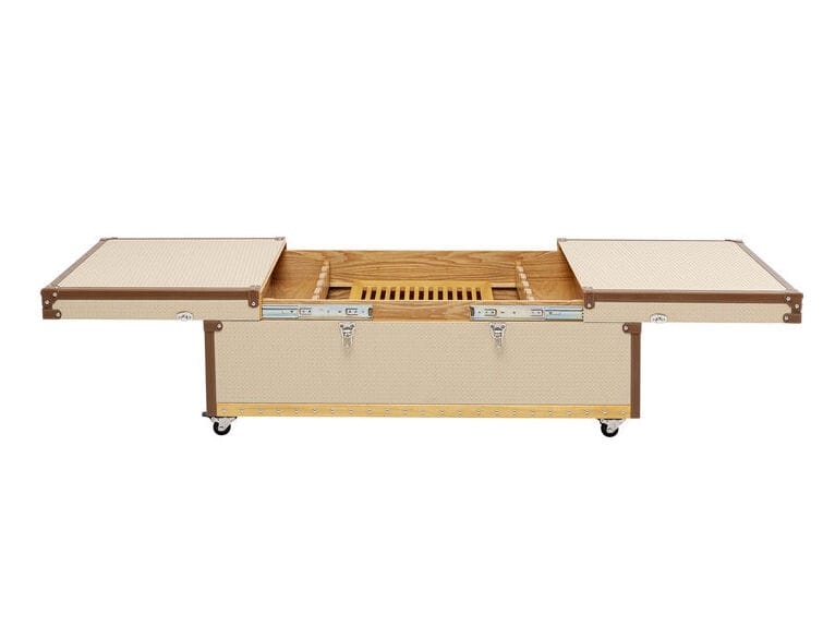 Низкий журнальный столик из МДФ с колесами KARE Design Венеция ARCH-00007893 - Вид №2