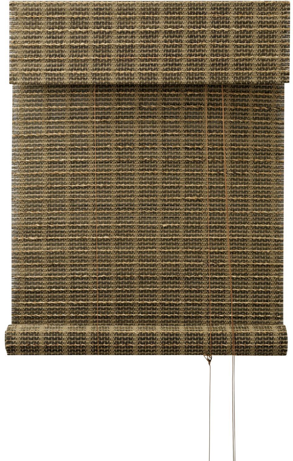 91058816 Рулонная штора джут 120x160 см цвет коричневый Рулонная_джут STLM-0461807 ПРАЙМДЕКОР