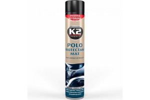 19622250 Полироль пластика POLO PROTECTANT MAT новая машина, аэрозоль, 750 мл K418 K2